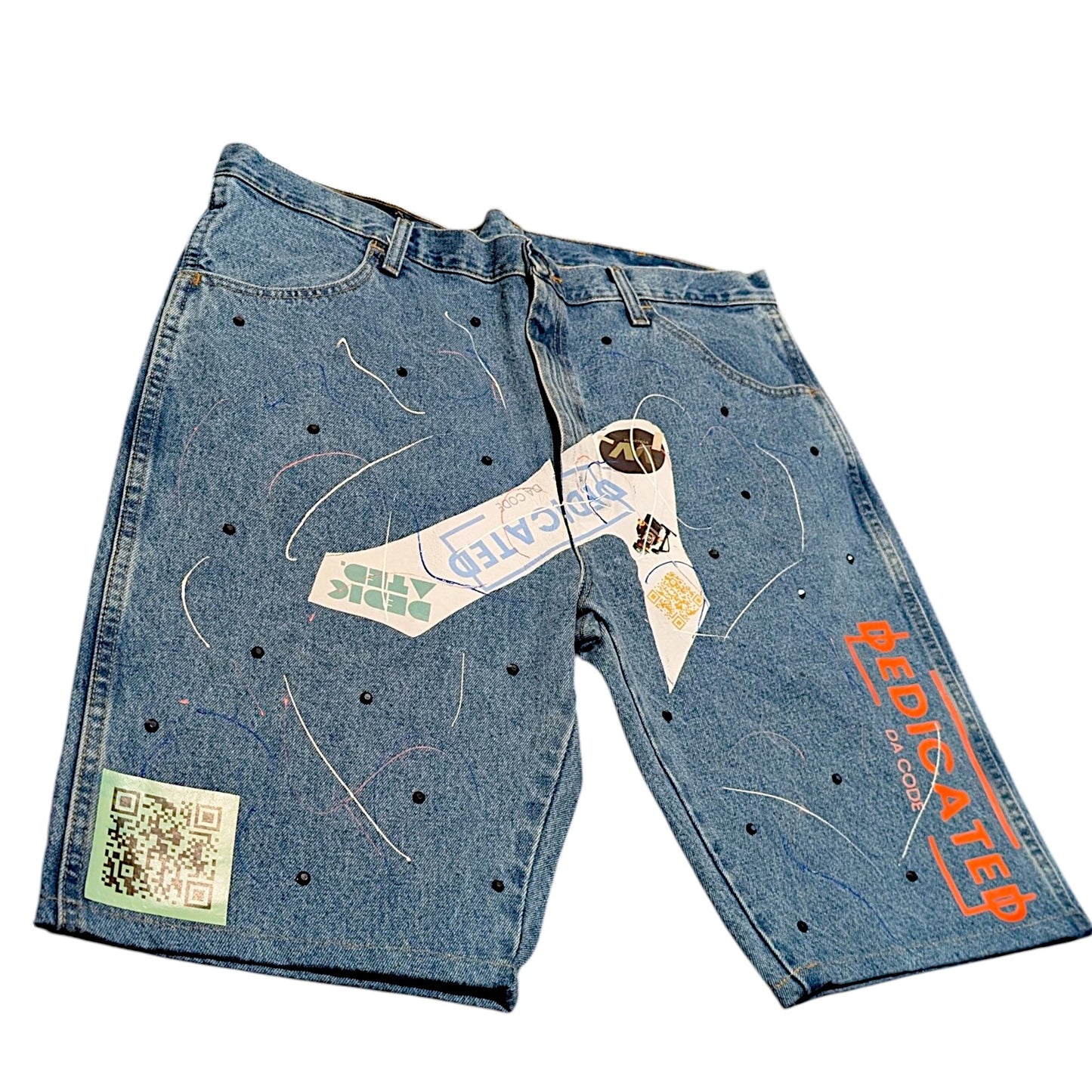 1/1 VVALENCIA x DTW Denim shorts