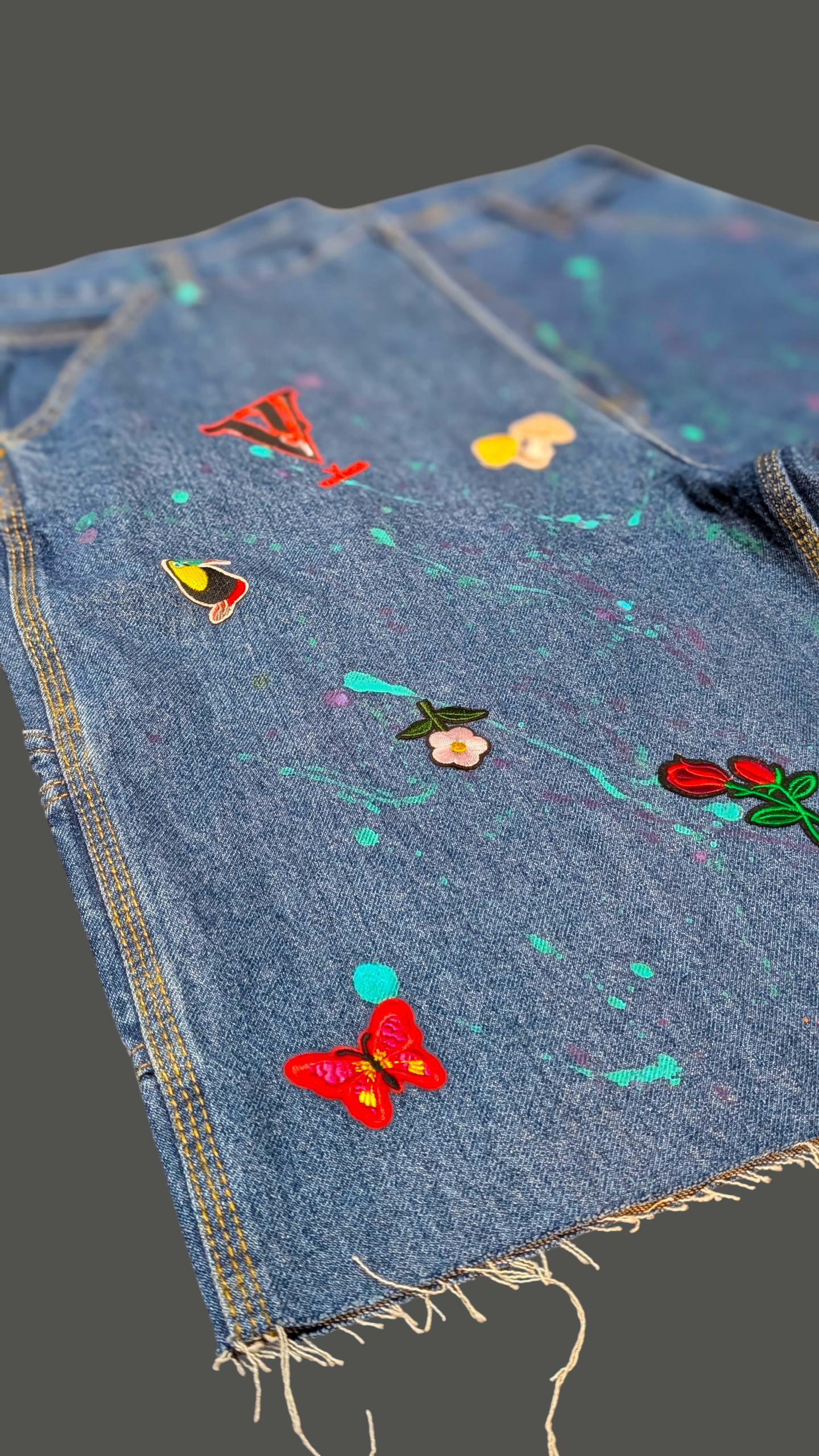 1/1 Vvalencia denim jorts