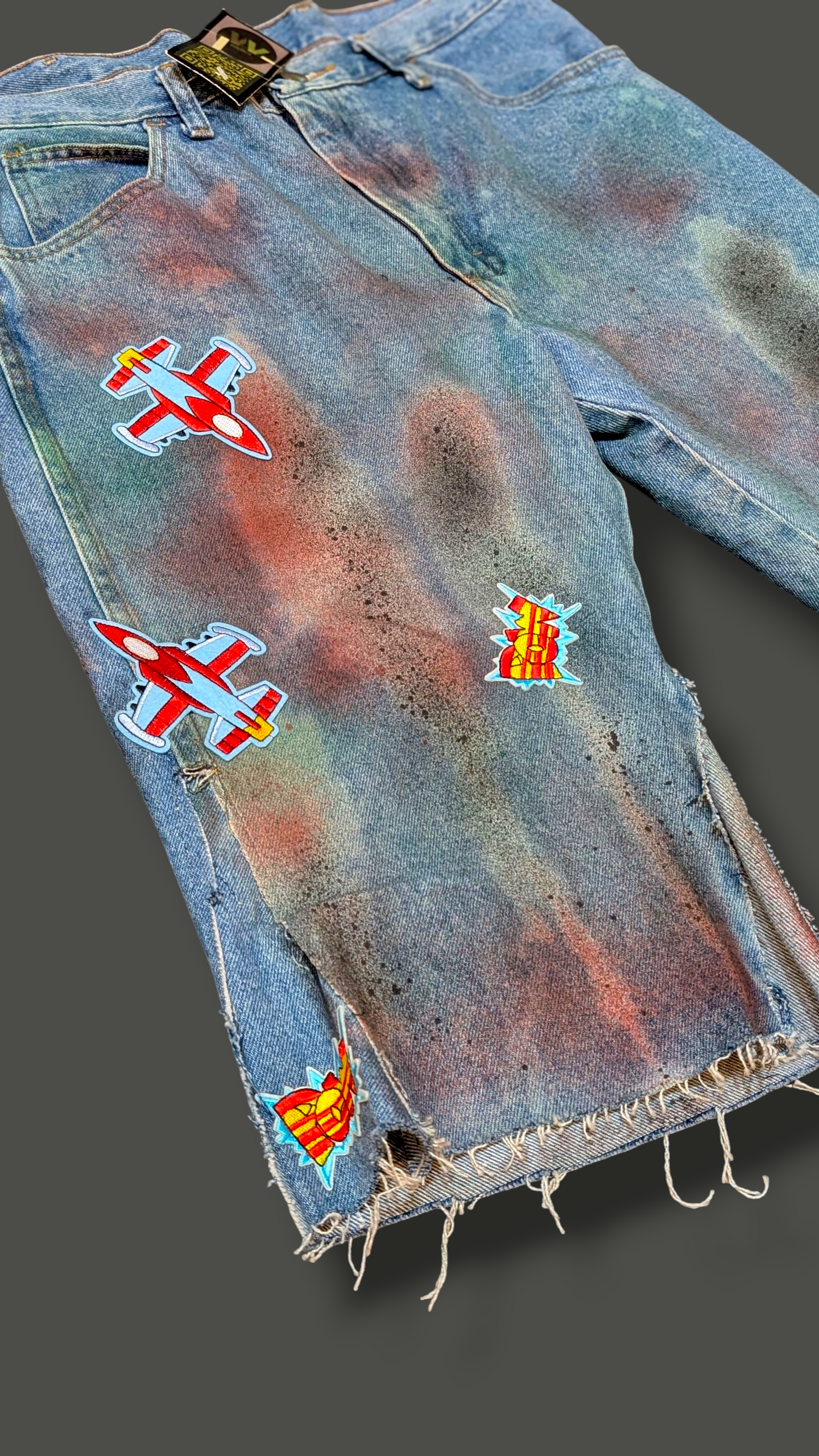 1/1 Vvalencia denim Jet Jorts