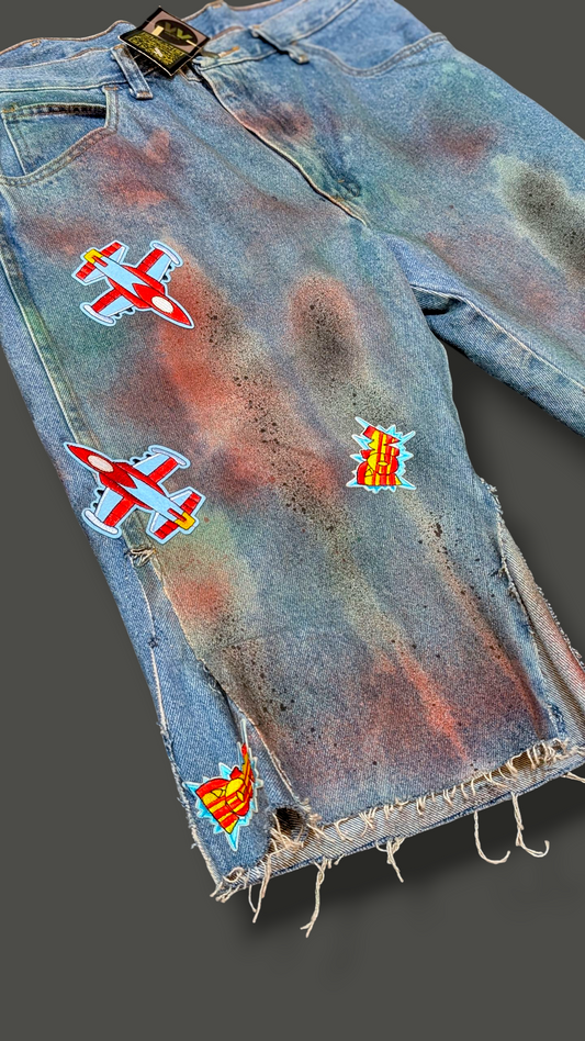 1/1 Vvalencia denim Jet Jorts