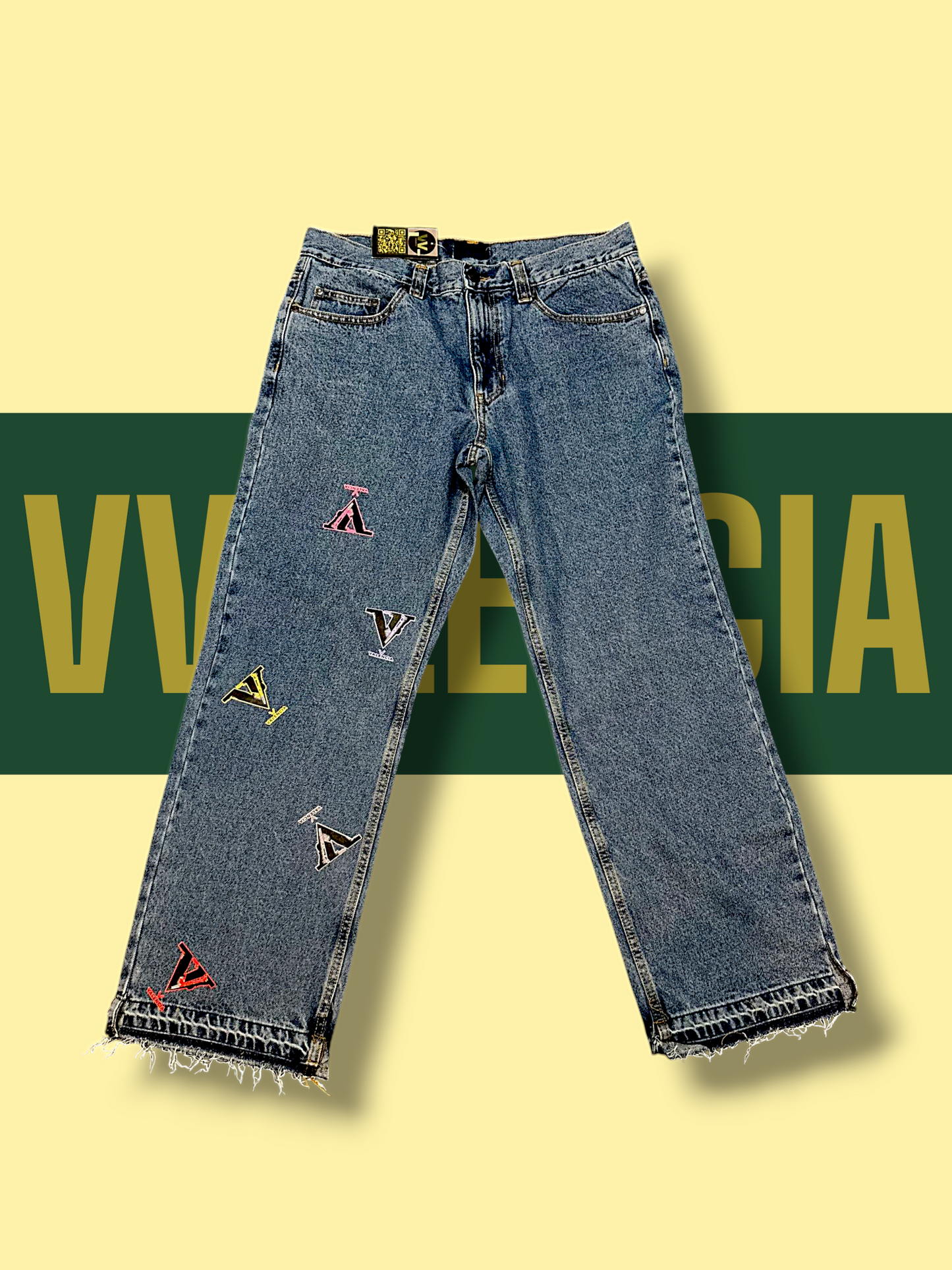 VV LOGO DENIMS
