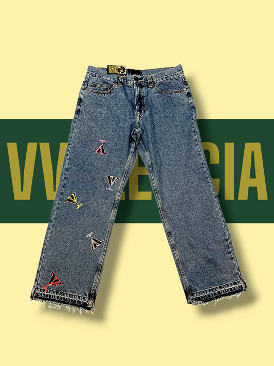 VV LOGO DENIMS