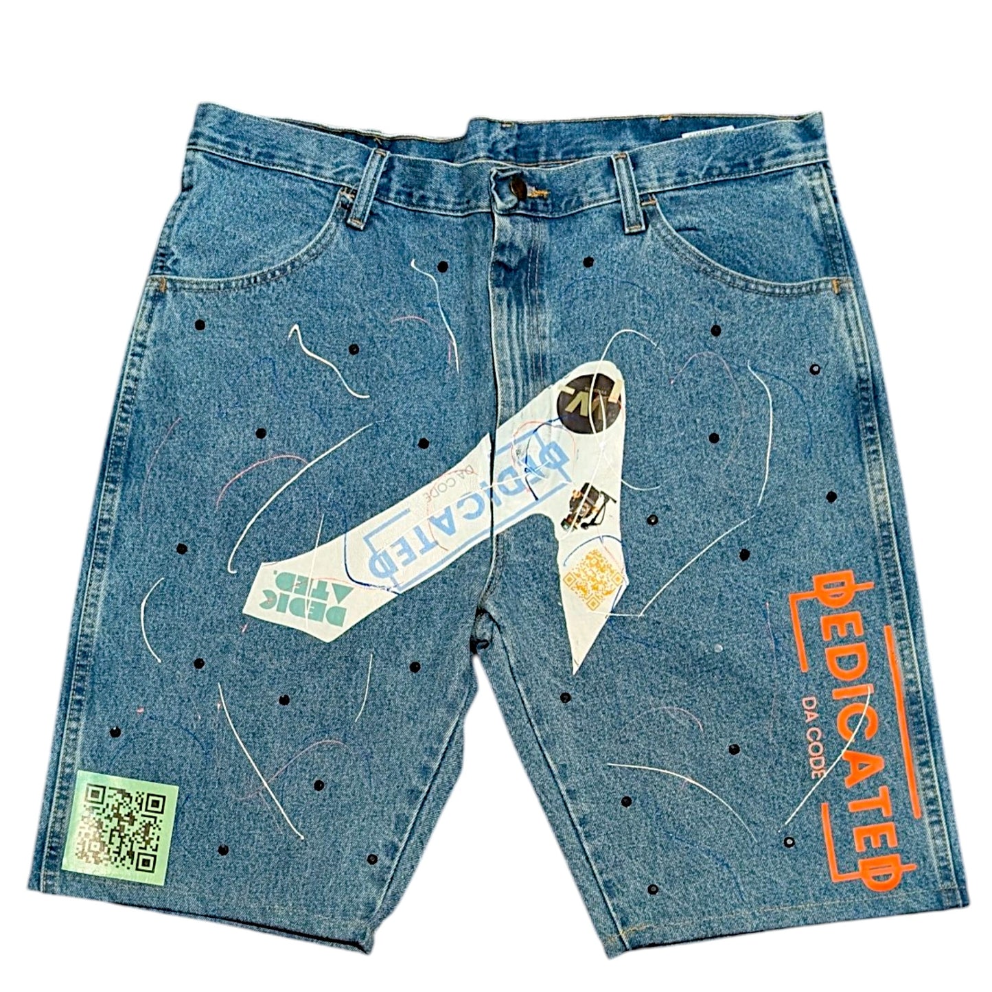1/1 VVALENCIA x DTW Denim shorts